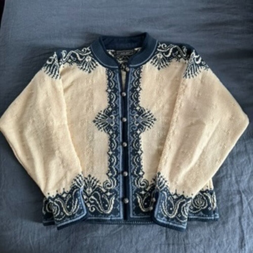 Dale of Norway Wool Sweater-Jacket